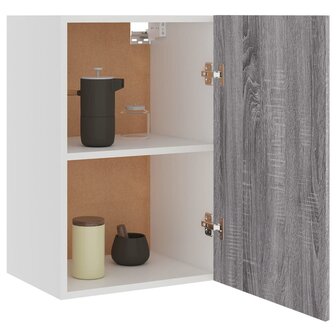 Wandkast Lyon 39,5x31x60 cm grijs sonoma eikenkleurig 4