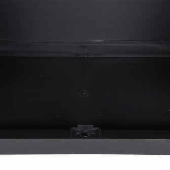 Tuinkast 65x37x165 cm polypropeen grijs en zwart 8