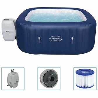 Bestway Lay-Z-Spa Bubbelbad opblaasbaar Hawaii AirJet 1