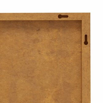 Wanddecoratie tuin vogelontwerp 105x55 cm cortenstaal 7