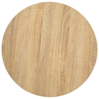 Bistrotafel 40 cm MDF lichtbruin 2