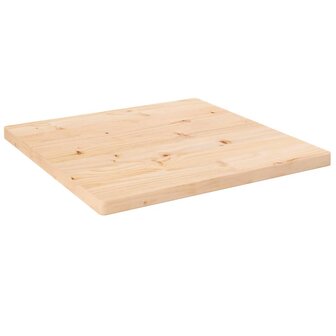 Tafelblad 40x40x2,5 cm massief grenenhout 1