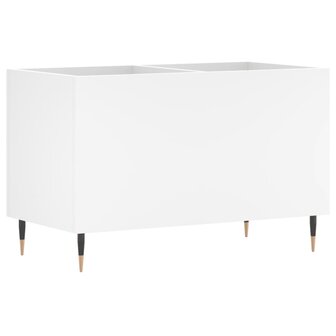 Platenkast 74,5x38x48 cm bewerkt hout wit 6