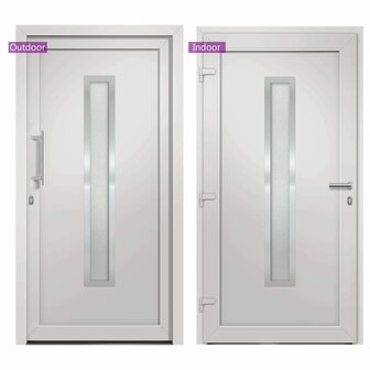 Voordeur 108x208 cm wit 3