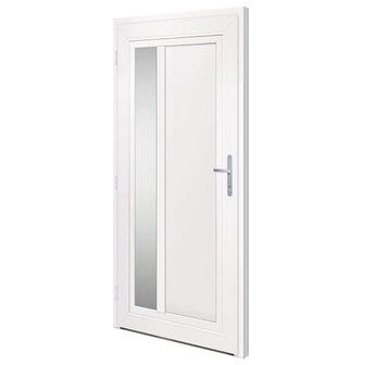 Voordeur 98x200 cm PVC antracietkleurig 4