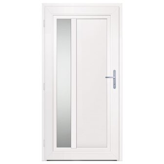 Voordeur 98x200 cm PVC antracietkleurig 5