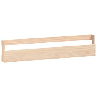 Wandschoenenrekken 2 st 110x9x23 cm massief grenenhout 5