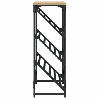 Schoenenrek 90x30x85 cm bewerkt hout sonoma eikenkleurig 5