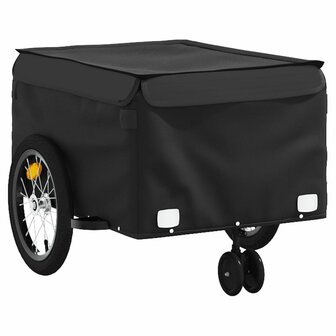 Fietstrailer 45 kg ijzer zwart 4