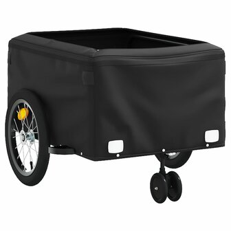 Fietstrailer 45 kg ijzer zwart 5