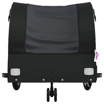 Fietstrailer 30 kg ijzer zwart 6