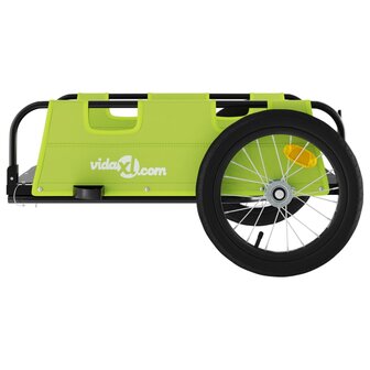 Fietstrailer oxford stof en ijzer groen 6