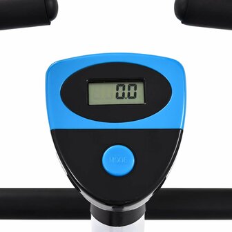 Hometrainer met bandweerstand blauw 9