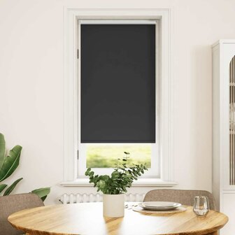Rolgordijn verduisterend 40 x 100 cm wit 1