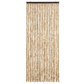 Vliegengordijn 56x185 cm chenille beige 3