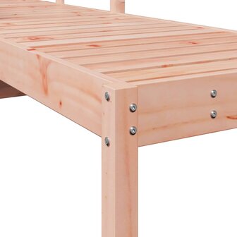Ligbed 199,5x62x55 cm massief douglashout 8