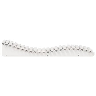 Ligbed 205x60x31,5 cm massief grenenhout wit 5