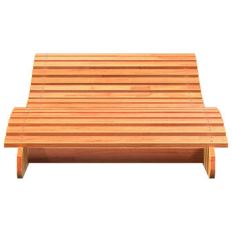 Ligbed 205x80x31,5 cm massief grenenhout wasbruin 4