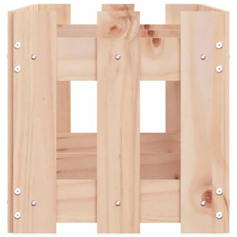 Plantenbak verhoogd met hekontwerp 150x30x30 cm grenenhout 6