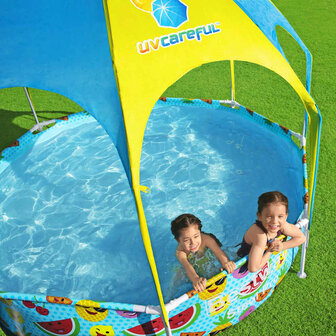 Bestway Kinderzwembad Steel Pro UV Careful bovengronds 244x51 cm 6
