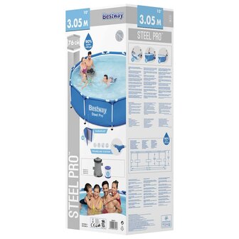 Bestway Zwembad Steel Pro 305x76 cm 5