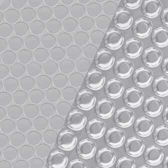 Zwembadhoes 600x300 cm PE zilverkleurig 4