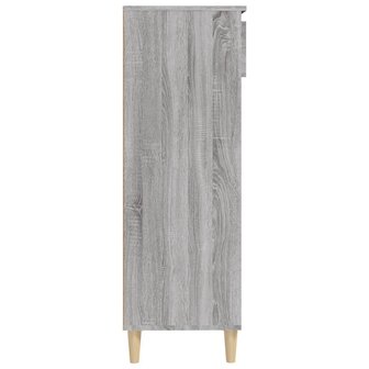 Schoenenkast 40x36x105 cm bewerkt hout grijs sonoma 8