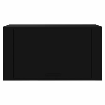 Wandschoenenkast 70x35x38 cm bewerkt hout zwart 5