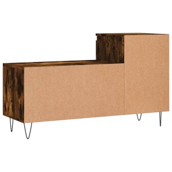 Schoenenkast 102x36x60 cm bewerkt hout gerookt eikenkleurig 8