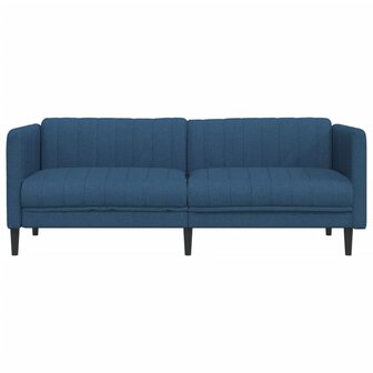 Driezitsbank stof blauw 4