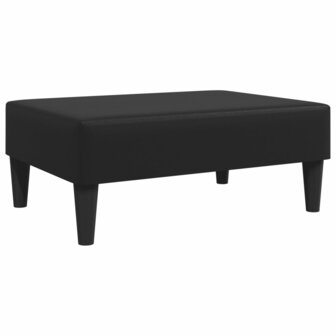 2-delige Loungeset kunstleer zwart 7