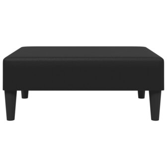2-delige Loungeset kunstleer zwart 8