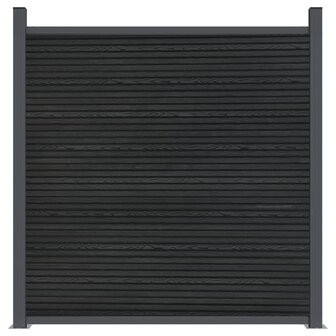 Schuttingpaneel 173x186 cm HKC grijs 5
