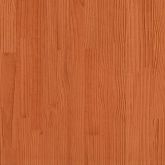 Seniorenbed massief grenenhout wasbruin 160x200 cm 8