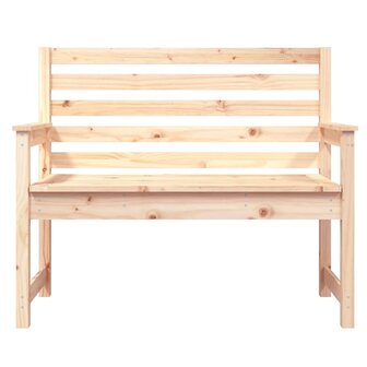 Tuinbank 109x48x91,5 cm massief grenenhout 4