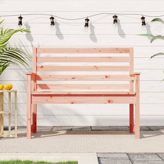 Tuinbank 109x48x91,5 cm massief douglashout 1