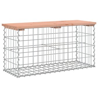Tuinbank schanskorfontwerp 83x31,5x42 cm massief douglashout 2