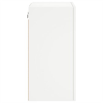 Tv-wandmeubel 40,5x30x60 cm bewerkt hout wit 8