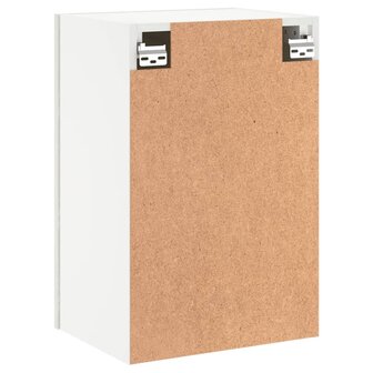 Tv-wandmeubel 40,5x30x60 cm bewerkt hout wit 9