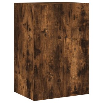 Tv-wandmeubel 40,5x30x60 cm bewerkt hout gerookt eikenkleurig 2