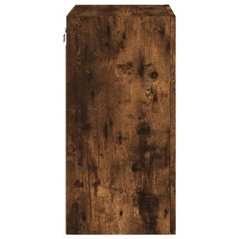 Tv-wandmeubel 40,5x30x60 cm bewerkt hout gerookt eikenkleurig 8