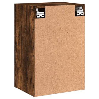 Tv-wandmeubel 40,5x30x60 cm bewerkt hout gerookt eikenkleurig 9
