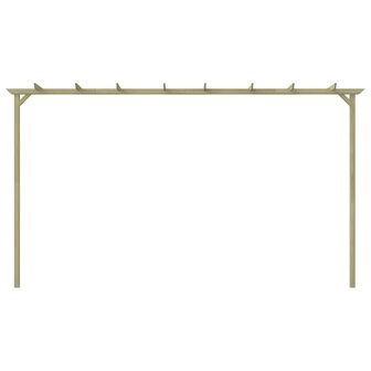 Pergola 360x200x60 cm ge&iuml;mpregneerd grenenhout 2
