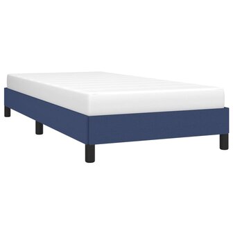 Bedframe zonder matras 80x200 cm stof blauw 3