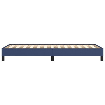 Bedframe zonder matras 80x200 cm stof blauw 6
