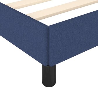 Bedframe zonder matras 80x200 cm stof blauw 7