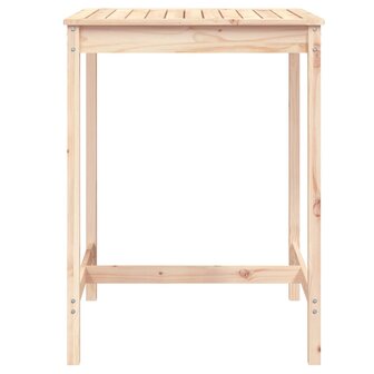 Tuintafel 82,5x82,5x110 cm massief grenenhout 4
