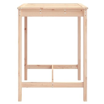 Tuintafel 82,5x82,5x110 cm massief grenenhout 5