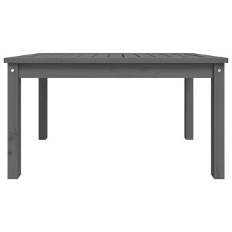 Tuintafel 82,5x50,5x45 cm massief grenenhout grijs 5