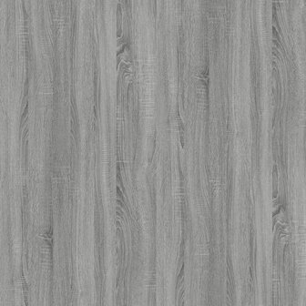 Salontafel 50x50x35 cm bewerkt hout grijs 7